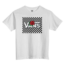 【★スーパーSALE★6/11深夜2時迄】ヴァンズ バンズ ロゴ グラフィック Tシャツ 白色 ホワイト 【 VANS LOGO GRAPHIC TEE / WHITE 】 キッズ ベビー マタニティ トップス カットソー