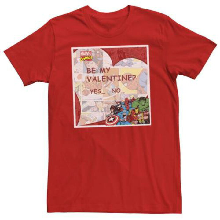 楽天市場 キャラクター Tシャツ 赤 レッド Red Licensed Character Marvel Valentine Comic Tee スニケス