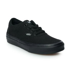 【★スーパーSALE★6/11深夜2時迄】ヴァンズ バンズ 黒色 ブラック KIDS' 【 VANS DOHENY SNEAKERS / BLACK BLACK 】 キッズ ベビー マタニティ スニーカー