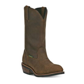 ダンポスト ブーツ 茶色 ブラウン 【 DAN POST ALBUQUERQUE WATERPROOF STEEL-TOE BOOTS / BROWN 】 メンズ