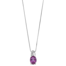 【★スーパーSALE★6/11深夜2時迄】銀色 シルバー 白色 ホワイト & 【 GEMMINDED STERLING SILVER LAB-CREATED ALEXANDRITE WHITE TOPAZ PENDANT / 】 ジュエリー アクセサリー レディースジュエリー ネックレス ペンダント