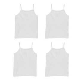 ヘインズ アルティメイト 白色 ホワイト ECOSMART® 【 HANES S ULTIMATE 4-PACK CAMIS / WHITE 】 キッズ ベビー マタニティ トップス