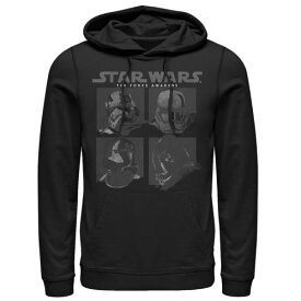 メンズ グラフィック フーディー パーカー スターウォーズ 【 STAR WARS MENS GRAPHIC TEEN GUYS THE FORCE AWAKENS EMPIRE SQUARE HOODIE / 】 メンズファッション トップス スウェット トレーナー