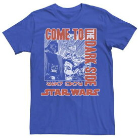 Tシャツ スターウォーズ 【 STAR WARS COME TO THE DARK SIDE TEE / ROYAL 】 メンズファッション トップス カットソー