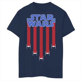 キャラクター Tシャツ 紺色 ネイビー スターウォーズ 【 LICENSED CHARACTER STAR WARS BANNER TEE / NAVY 】 キッズ ベビー マタニティ トップス カットソー