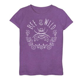 キャラクター ワイルド Tシャツ 【 LICENSED CHARACTER BEE WILD FLORAL FRAME SKETCH TEE / 】 キッズ ベビー マタニティ トップス カットソー