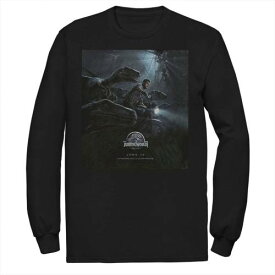 【★スーパーSALE★6/11深夜2時迄】キャラクター オーウェン Tシャツ 【 LICENSED CHARACTER JURASSIC WORLD OWEN RIDE RAPTOR MOVIE POSTER TEE / 】 メンズファッション トップス カットソー