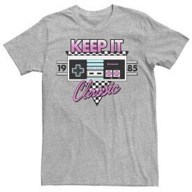 キャラクター クラシック Tシャツ 【 LICENSED CHARACTER NINTENDO 1985 CLASSIC NES CONTROLLER TEE / 】 メンズファッション トップス カットソー