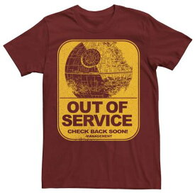Tシャツ スターウォーズ 【 STAR WARS DEATH STAR OUT OF SERVICE CHECK BACK SOON TEE / 】 メンズファッション トップス カットソー