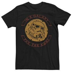 キャラクター グラフィック Tシャツ チャコール ヘザー スターウォーズ 【 LICENSED CHARACTER STAR WARS FAR, FAR AWAY GRAPHIC TEE / CHARCOAL HEATHER 】 メンズファッション トップス カットソー