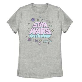 【★スーパーSALE★6/11深夜2時迄】キャラクター ロゴ Tシャツ ヘザー スターウォーズ 【 LICENSED CHARACTER STAR WARS POP SKETCH COLLAGE LOGO TEE / ATHLETIC HEATHER 】 キッズ ベビー マタニティ トップス カットソー