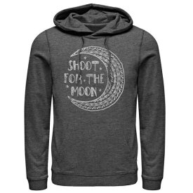 キャラクター フーディー パーカー チャコール ヘザー MOON&#34; 【 LICENSED CHARACTER FIFTH SUN SHOOT FOR THE SKETCH HOODIE / CHARCOAL HEATHER 】 メンズファッション トップス スウェット トレーナー