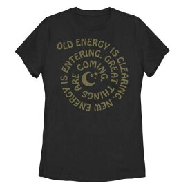 エナジー グラフィック Tシャツ 黒色 ブラック 【 UNBRANDED OLD ENERGY NEW SPIRAL GRAPHIC TEE / BLACK 】 キッズ ベビー マタニティ トップス カットソー