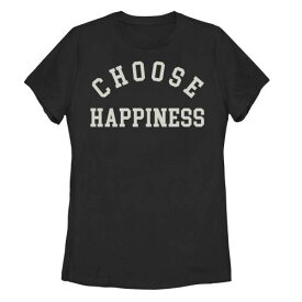 Tシャツ 黒色 ブラック HAPPINESS&#34; 【 UNBRANDED CHOOSE TEE / BLACK 】 キッズ ベビー マタニティ トップス カットソー
