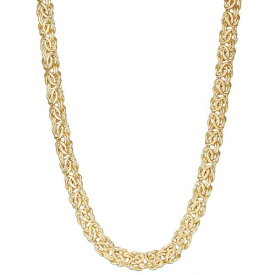 【★スーパーSALE★6/11深夜2時迄】青色 ブルー ゴールド ネックレス 【 JORDAN BLUE 10K GOLD BYZANTINE CHAIN NECKLACE / 】 ジュエリー アクセサリー レディースジュエリー ペンダント