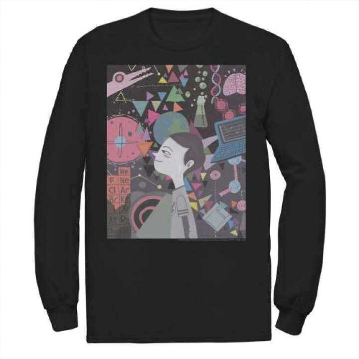 楽天市場 キャラクター Tシャツ 黒色 ブラック Licensed Character The Big Bang Theory Sheldon Artistic Poster Tee Black スニケス
