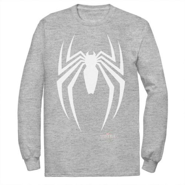 【★スーパーSALE★9/11深夜2時迄】マーベル ロゴ Tシャツ ヘザー 【 MARVEL SPIDER-MAN GAMERVERSE LOGO TEE / ATHLETIC HEATHER 】 メンズファッション トップス カットソー