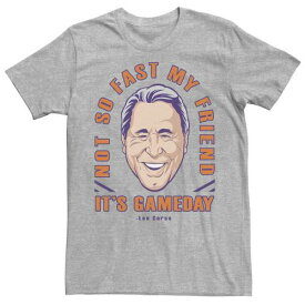 キャラクター カレッジ ファスト Tシャツ ヘザー 【 LICENSED CHARACTER ESPN COLLEGE GAMEDAY LEE CORSO NOT SO FAST MY FRIEND TEE / ATHLETIC HEATHER 】 メンズファッション トップス カットソー