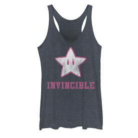 【★スーパーSALE★6/11深夜2時迄】キャラクター グラフィック タンクトップ スーパースター 【 LICENSED CHARACTER NINTENDO SUPER MARIO STAR INVINCIBLE GRAPHIC TANK TOP / 】 キッズ ベビー マタニティ トップス