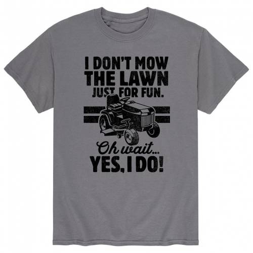 LICENSED CHARACTER Tシャツ 【 I Dont Mow Just For Fun Tee 】 Grey-