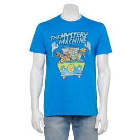 【★スーパーSALE★6/11深夜2時迄】キャラクター Tシャツ 【 LICENSED CHARACTER SCOOBY DOO THE MYSTERY MACHINE TEE / TURQUOISE 】 メンズファッション トップス カットソー