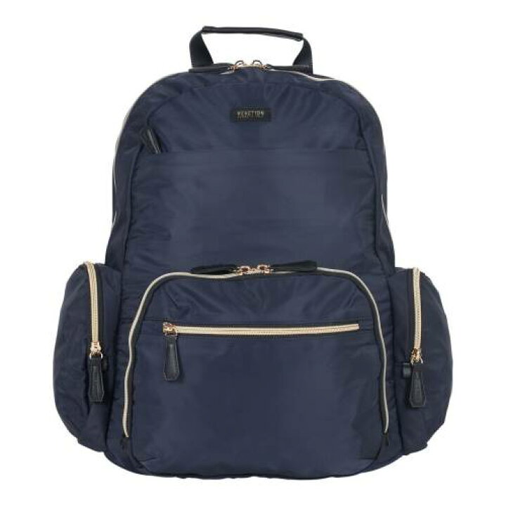 都内で ケネスコール ナイロン ラップトップ バックパック バッグ リュックサック 青色 ブルー