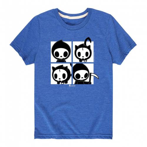 LICENSED CHARACTER トキドキ グラフィック Tシャツ 【 Tokidoki Til Death Do Us Part Graphic Tee 】 Blue