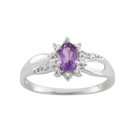 黒色 ブラック 白色 ホワイト ダイヤモンド 銀色 シルバー 紫 パープル T.W. & 【 JEWELEXCESS 1 CARAT BLACK WHITE DIAMOND STERLING SILVER SQUARE HALO RING / PURPLE 】 ジュエリー アクセサリー レディースジュエリ