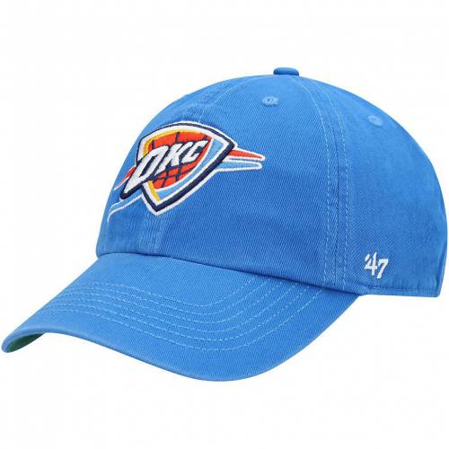 青色 ブルー オクラホマ シティ サンダー チーム フランチャイズ ´47 オクラホマシティ バッグ キャップ 帽子 メンズキャップ 帽 1