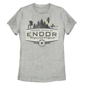 Tシャツ ヘザー スターウォーズ 【 STAR WARS ENDOR IMPERIAL OUTPOST DESTINATION TEE / ATHLETIC HEATHER 】 キッズ ベビー マタニティ トップス カットソー