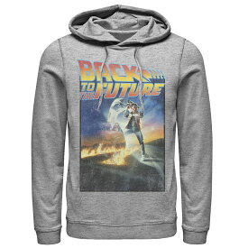 キャラクター クラシック フーディー パーカー 【 LICENSED CHARACTER BACK TO THE FUTURE CLASSIC POSTER HOODIE / 】 メンズファッション トップス スウェット トレーナー