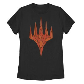 キャラクター 橙 オレンジ Tシャツ 黒色 ブラック MAGIC: 【 LICENSED CHARACTER THE GATHERING ORANGE CRYSTAL TEE / BLACK 】 キッズ ベビー マタニティ トップス カットソー