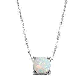 銀色 シルバー 白色 ホワイト 【 UNBRANDED DESIGNS BY GIOELLI STERLING SILVER LAB-CREATED OPAL PENDANT / WHITE 】 ジュエリー アクセサリー レディースジュエリー ネックレス ペンダント