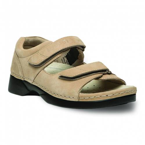 プロペット PROPET レザー サンダル 【 Pedic Walker Leather Sandals 】 Dusty Taupe Nubuck