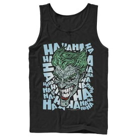 ディーシーコミックス ディーシー コミックス タンクトップ 黒色 ブラック 【 DC COMICS THE JOKER TEXT FILL TANK / BLACK 】 メンズファッション トップス パーカー