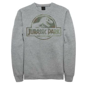 キャラクター パーク カモ柄 ロゴ グラフィック フリース 【 LICENSED CHARACTER JURASSIC PARK CAMO LOGO GRAPHIC FLEECE / 】 メンズファッション トップス スウェット トレーナー