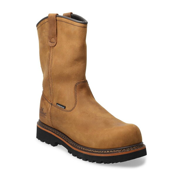【★スーパーSALE★9/11深夜2時迄】ソログッド ブーツ 茶色 ブラウン ワークブーツS 【 THOROGOOD V-SERIES CRAZYHORSE WATERPROOF COMPOSITE-TOE WELLINGTON WORK BOOTS / BROWN 】 メンズ
