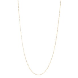 青色 ブルー ゴールド ネックレス 2.1 【 JORDAN BLUE 14K GOLD FILLED MM FIGARO CHAIN NECKLACE / 14K GOLD FILLED 】 ジュエリー アクセサリー レディースジュエリー ペンダント