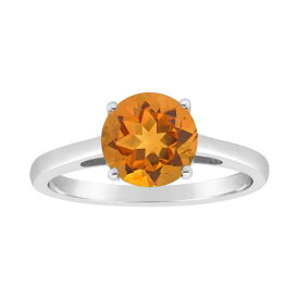 銀色 シルバー 【 ALYSON LAYNE STERLING SILVER CITRINE SOLITAIRE RING / 】 ジュエリー アクセサリー レディースジュエリー 指輪 リング