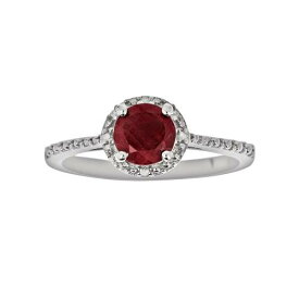 銀色 シルバー ダイヤモンド 【 CELEBRATION GEMS STERLING SILVER RUBY AND DIAMOND ACCENT FRAME RING / 】 ジュエリー アクセサリー レディースジュエリー 指輪 リング