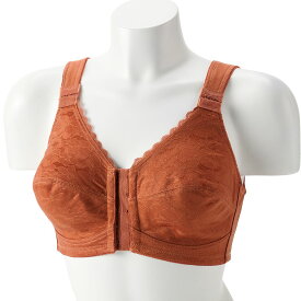 フィギュア 【 LUNAIRE FULL FIGURE FRONT-CLOSE WIRELESS POSTURE BRA 1628L / 】 インナー 下着 ナイトウエア レディース ブラジャー