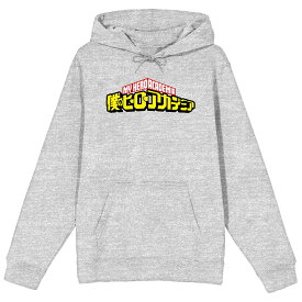 【★スーパーSALE★6/11深夜2時迄】キャラクター フーディー パーカー 黒色 ブラック 【 LICENSED CHARACTER MY HERO ACADEMIA HOODIE / BLACK 】 メンズファッション トップス スウェット トレーナー