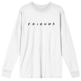キャラクター ロゴ Tシャツ 白色 ホワイト 【 LICENSED CHARACTER FRIENDS LOGO TEE / WHITE 】 メンズファッション トップス カットソー