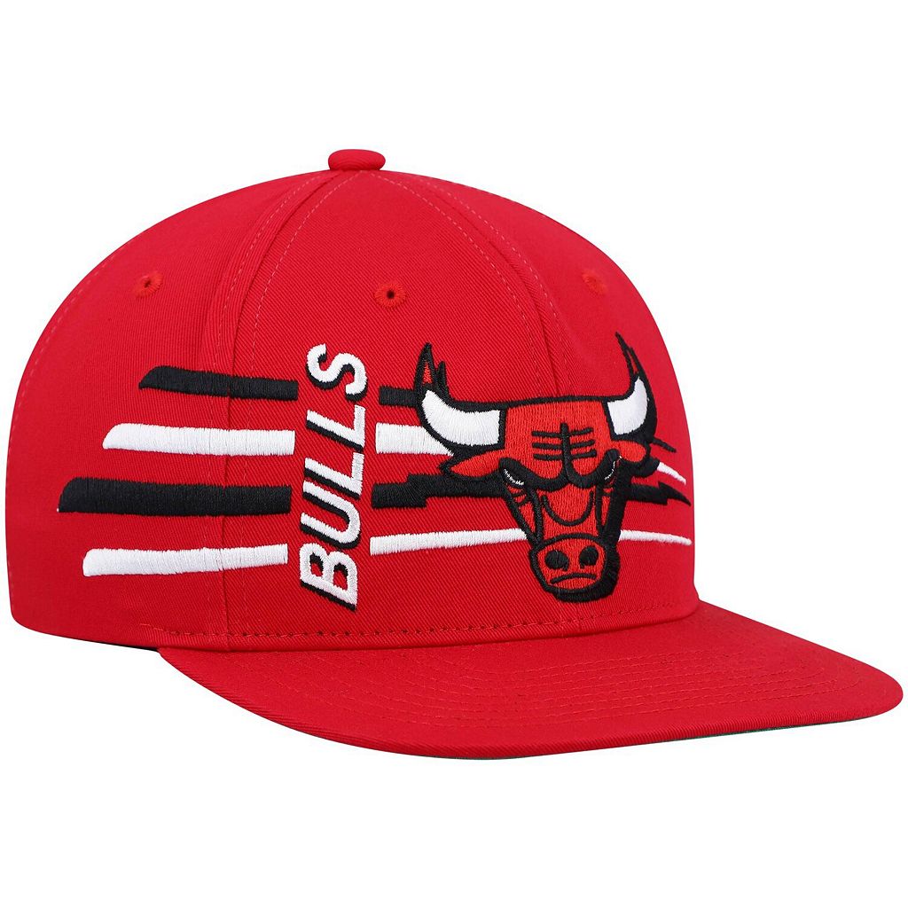 赤 レッド シカゴ ブルズ ボルト スナップバック バッグ & キャップ 帽子 メンズキャップ 帽子 キャップ