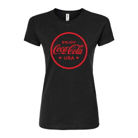 キャラクター グラフィック Tシャツ 【 LICENSED CHARACTER COCA-COLA USA FITTED COKE GRAPHIC TEE / 】 キッズ ベビー マタニティ トップス カットソー