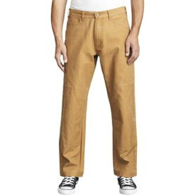 楽天市場 Rvca 素材 生地 毛糸 キャメル ズボン パンツ メンズファッション の通販