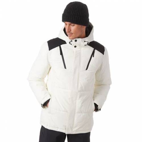 タイムセール ファッションブランド カジュアル ファッション ジャケット パーカー ベスト 白色 大好評です ホワイト STOICSTOIC WHITE SNOW SKI パファージャケット メンズ