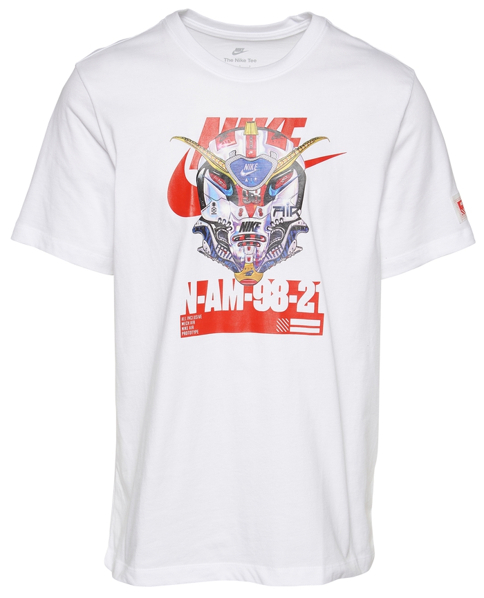 2021年新作 ナイキ フィギュア Tシャツ  メンズ 白色 ホワイト 赤 レッド MEN'S 