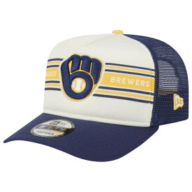 ニューエラ New Era 【 Brewers 9Fifty A-Frame Banner Cap Men's Tan/Multi 】 ブルワーズ キャップ 帽子 メンズ