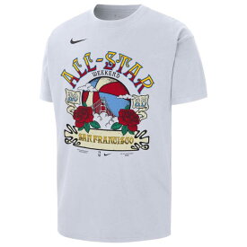 ナイキ Nike 【 Nba All Star Weekend Short Sleeve Max 90 T-Shirt Men's White/Multi 】 Sleeve スリーブ マックス Tシャツ メンズファッション トップス Tシャツ カットソー メンズ 白色 ホワイト